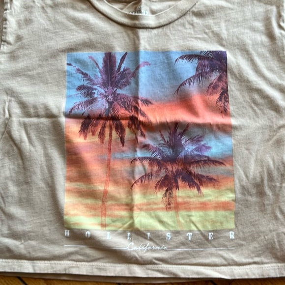 Hollister beach graphic cropped tee - Picture 5 of 7